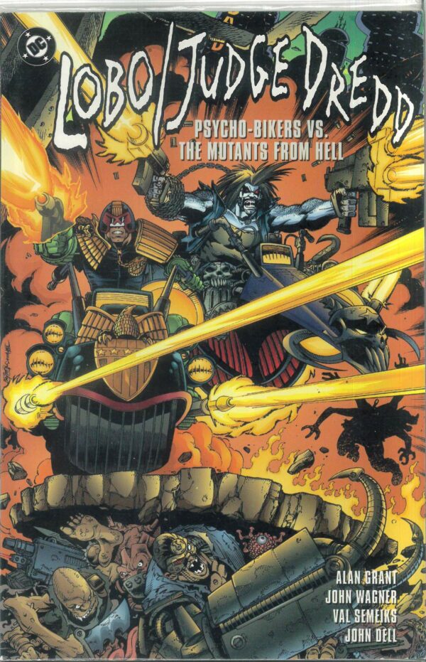 LOBO JUDGE DREDD: PSYCHO BIKERS VS MUTANTS-HELL: NM