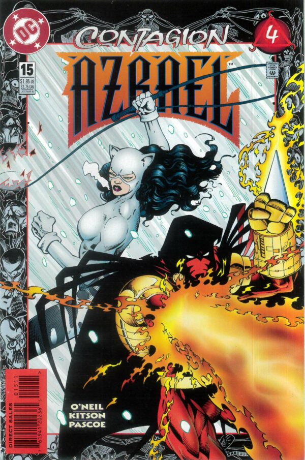 AZRAEL: AGENT OF THE BAT #15: Newsstand Edition – NM (corrected printing)