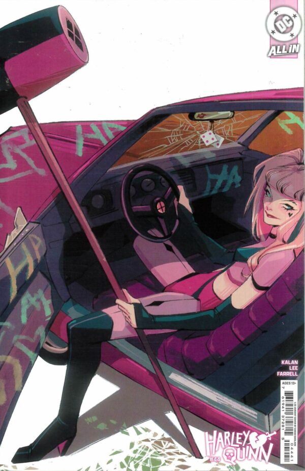 HARLEY QUINN (2021 SERIES) #44: Sarah Baslaim RI cover D