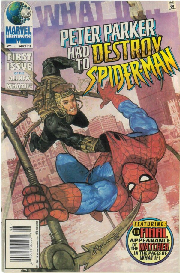 WHAT IF (1989-1998 SERIES) #76: What If peter Parker had to Destroy Spider-Man