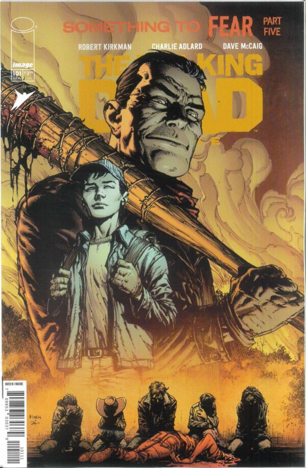 WALKING DEAD DELUXE #101: David Finch cover A