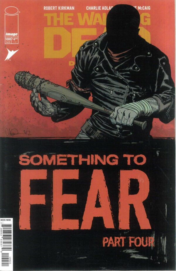 WALKING DEAD DELUXE #100: Charlie Adlard cover B