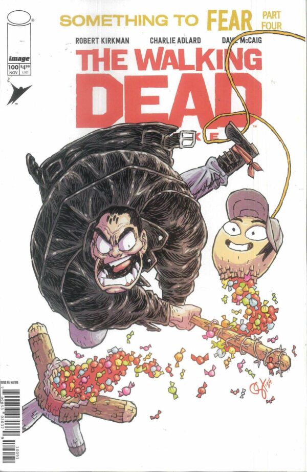 WALKING DEAD DELUXE #100: Derek Hunter cover I