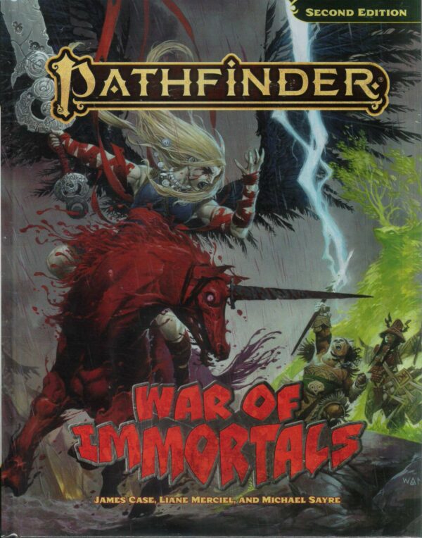 PATHFINDER RPG (P2) #211: War of the Immortals (HC)