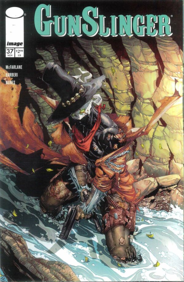 GUNSLINGER SPAWN #37: Brett Booth cover A