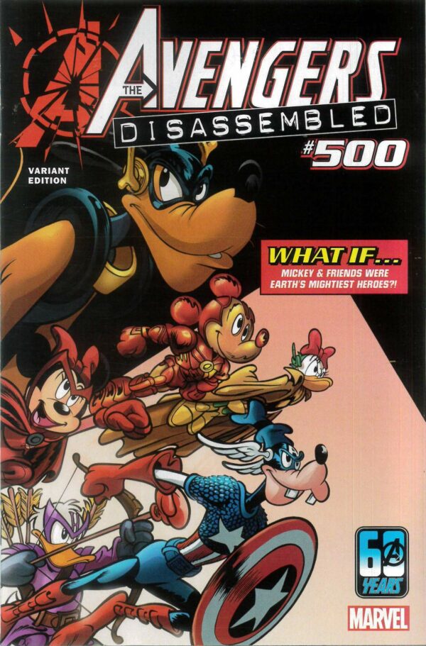 AMAZING SPIDER-MAN (2022 SERIES) #61: Paolo Mottura Disney What If cover B