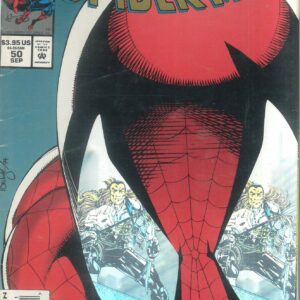 SPIDER-MAN (1990-1998 SERIES: PETER PARKER #75-98) #50: Newsstand edition (holograpgy foil) VF