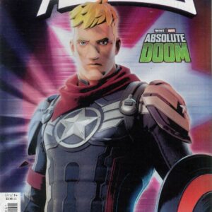 AVENGERS (2023 SERIES) #20: Epic Games Marvel Fortnite Captain Jones cover E