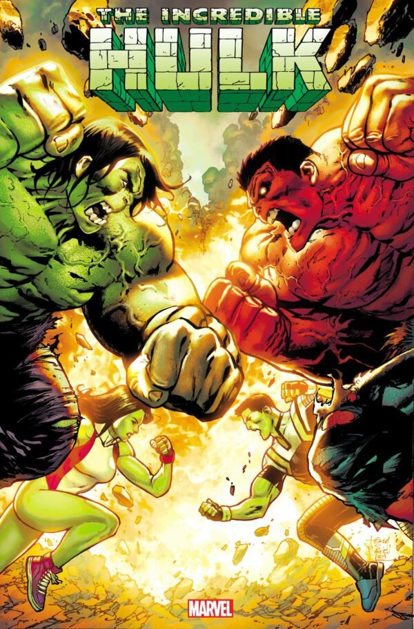 INCREDIBLE HULK (2023 SERIES) #19: Tony Daniel RI cover P