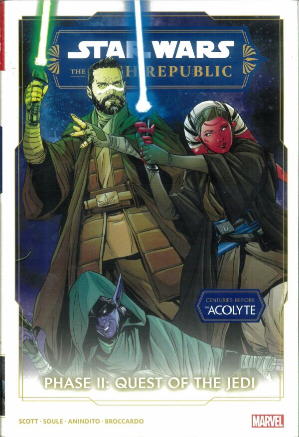 STAR WARS: HIGH REPUBLIC PHASE OMNIBUS (HC) #2: Phase II: Quest of the Jedi (Marc Laming Direct Market cover