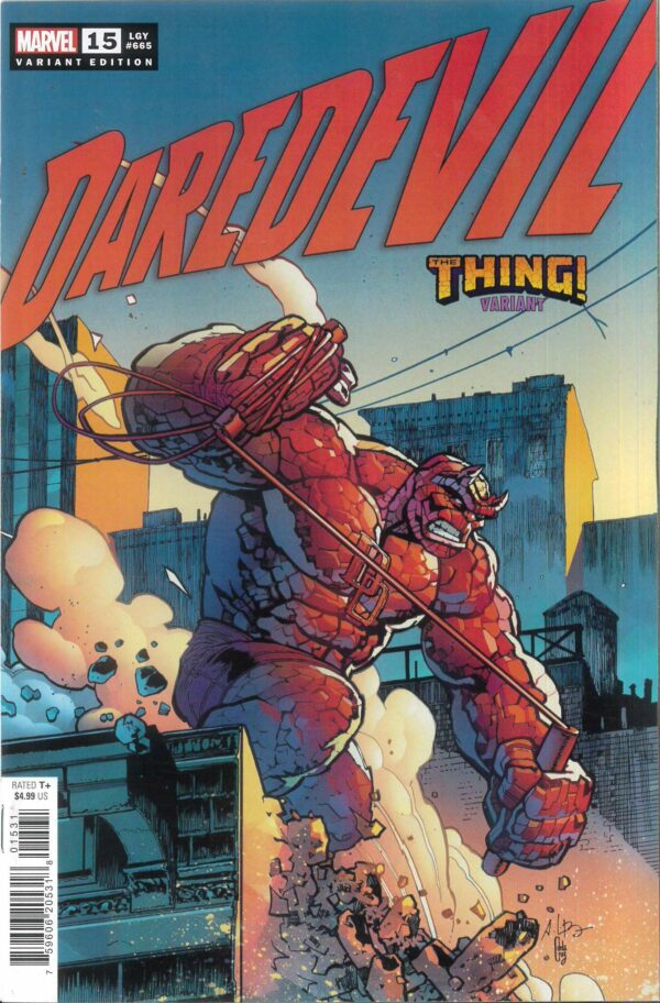 DAREDEVIL (2023 SERIES) #15: Andrei Bressan The Thing cover C