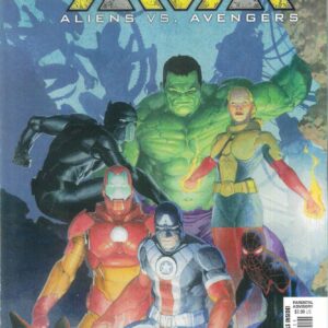 ALIENS VS AVENGERS #2: Esad Ribic cover A