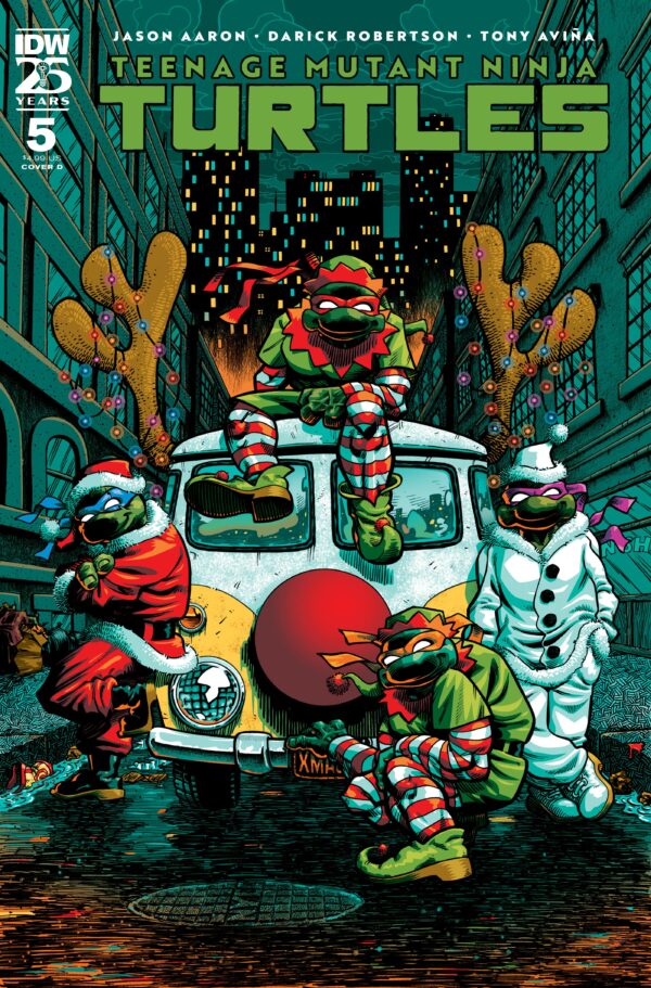 TEENAGE MUTANT NINJA TURTLES (2024 SERIES) #5: J. Gonzo cover D