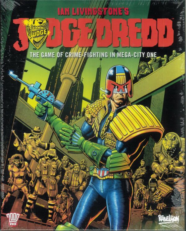 JUDGE DREDD: GAME OF CRIME FIGHTING IN MEGA CITY O #1: Base Game