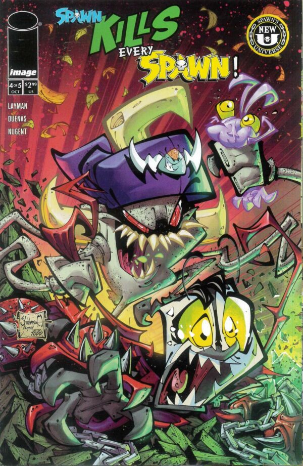 SPAWN KILLS EVERY SPAWN #4: Rob Sketchcraft Duenas cover A