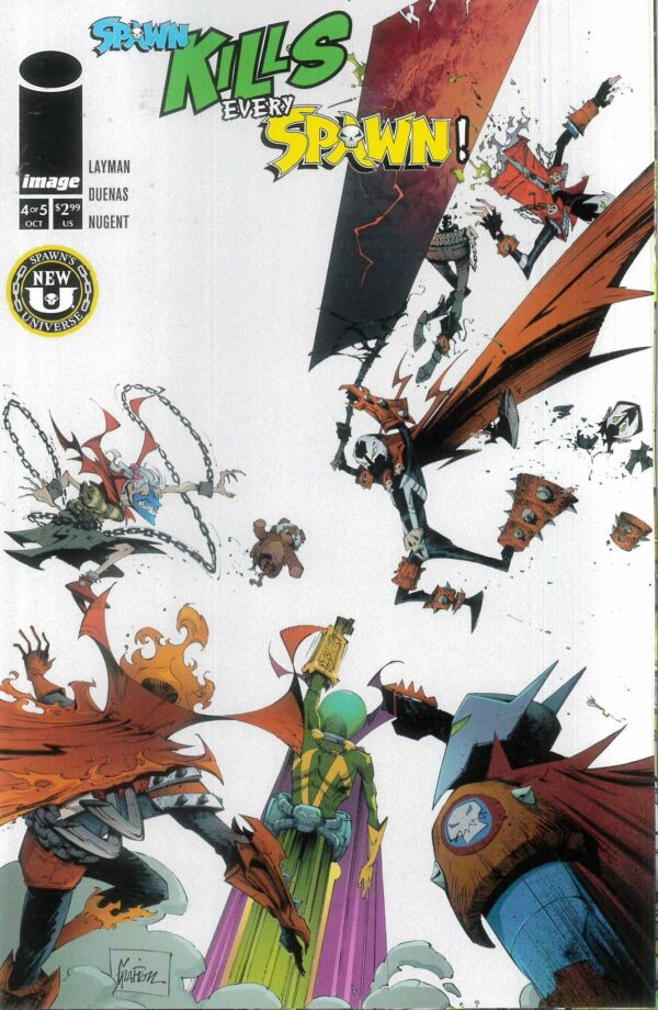 SPAWN KILLS EVERY SPAWN #4: Jonathan Glapion cover B