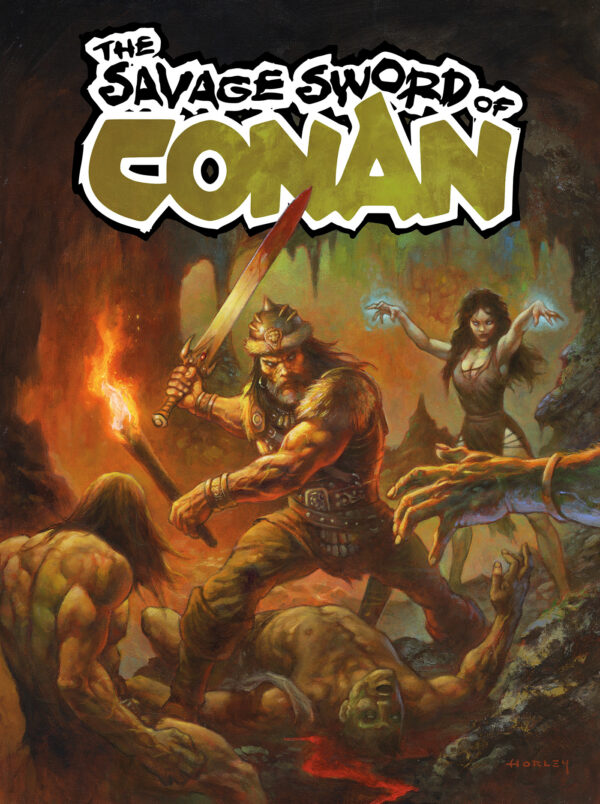 SAVAGE SWORD OF CONAN TP (2024 SERIES) #2 Alex Horley cover (#4-6)