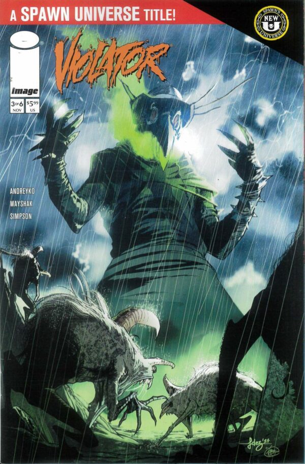 SPAWN: VIOLATOR #3: Javi Fernandez cover C