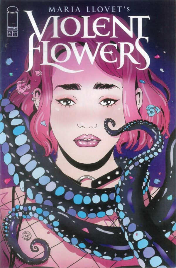 VIOLENT FLOWERS #2: Maria Llovet Tentacle cover B