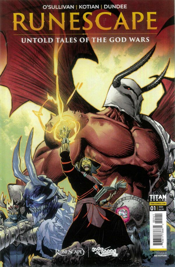 RUNESCAPE: UNTOLD TALES OF THE GOD WARS #1: Sid Kotian cover D