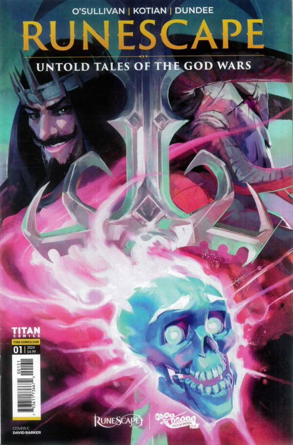 RUNESCAPE: UNTOLD TALES OF THE GOD WARS #1: Dave Barker cover C