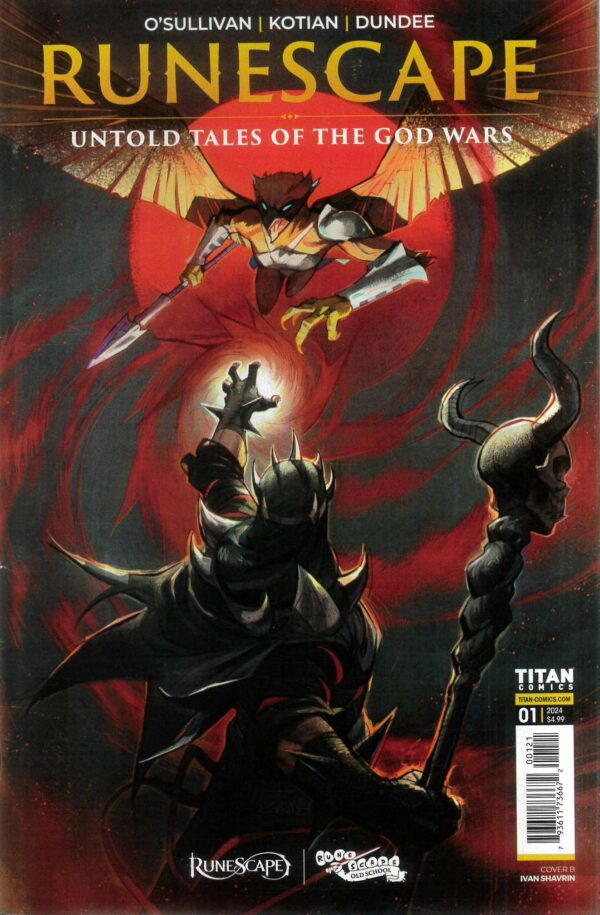 RUNESCAPE: UNTOLD TALES OF THE GOD WARS #1: Ivan Shavrin cover B