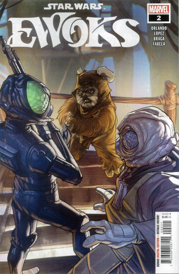 STAR WARS: EWOKS (2024 SERIES) #2: Pete Woods cover A