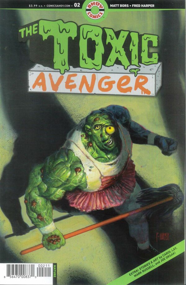TOXIC AVENGER (2024 SERIES) #2: Fred Harper cover A