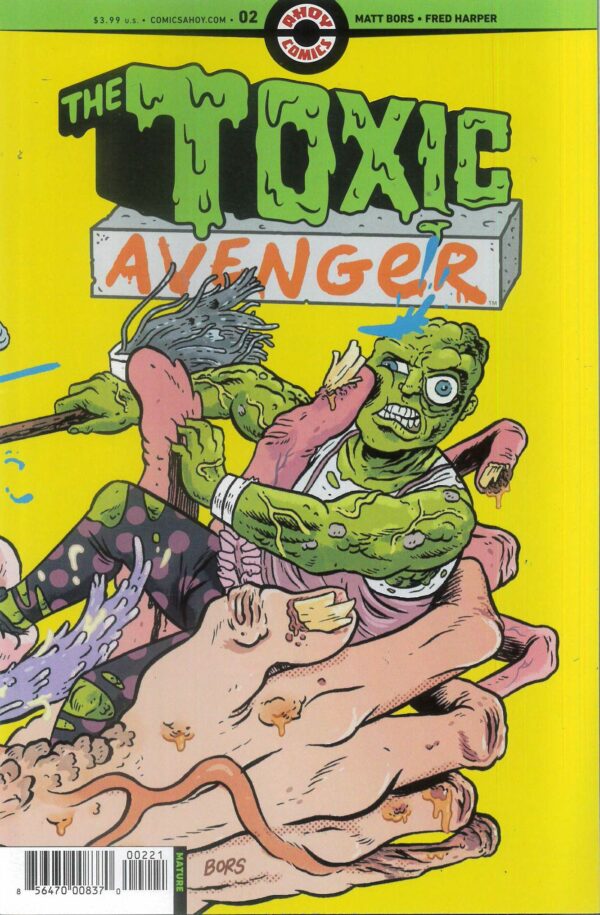 TOXIC AVENGER (2024 SERIES) #2: Matt Bors cover B