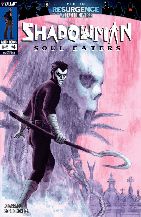 SHADOWMAN: SOUL EATERS #4: Salvador Sanz cover A