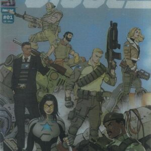 G.I. JOE (2024 SERIES) #1: Tom Reilly wraparound Foil cover