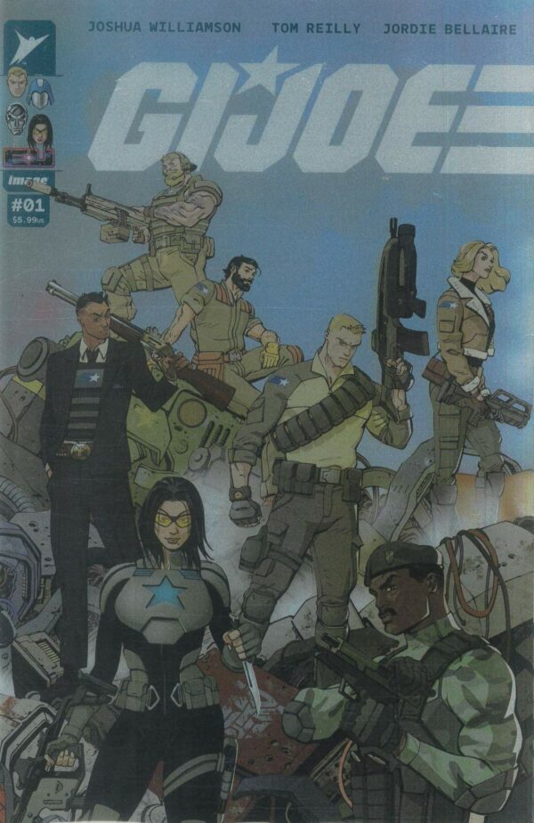 G.I. JOE (2024 SERIES) #1: Tom Reilly wraparound Foil cover