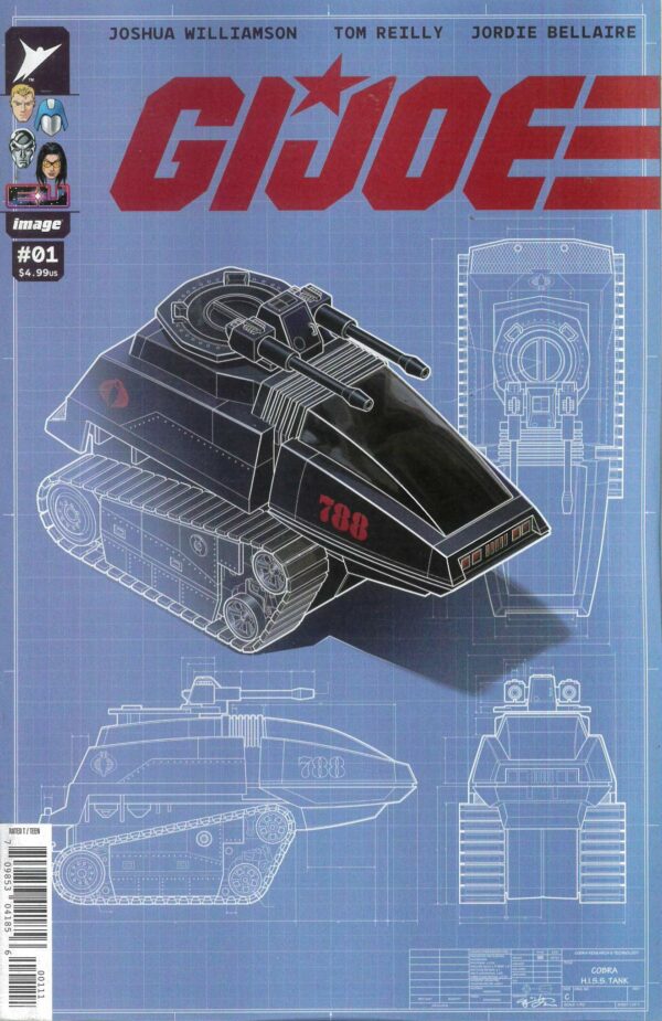 G.I. JOE (2024 SERIES) #1: E.J. Su Foil RI cover K