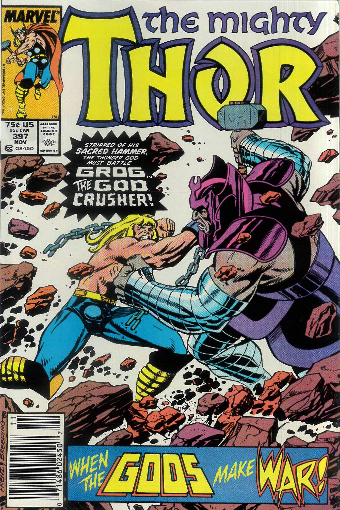 MIGHTY THOR (1966-2018 SERIES) #397: Newsstand edition – NM MIGHTY THOR (1966-2018 SERIES) #397: Newsstand edition – NM