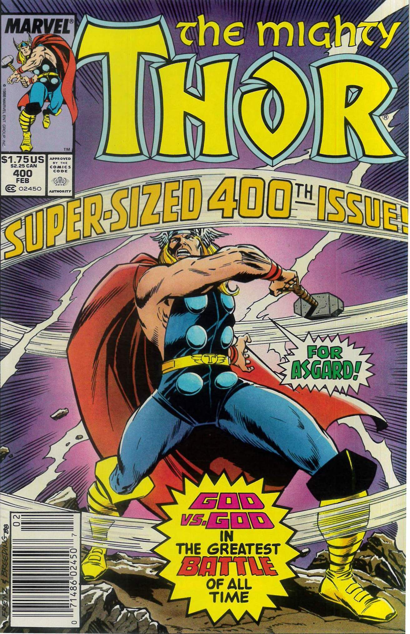 MIGHTY THOR (1966-2018 SERIES) #400: Newsstand edition – NM MIGHTY THOR (1966-2018 SERIES) #400: Newsstand edition – NM