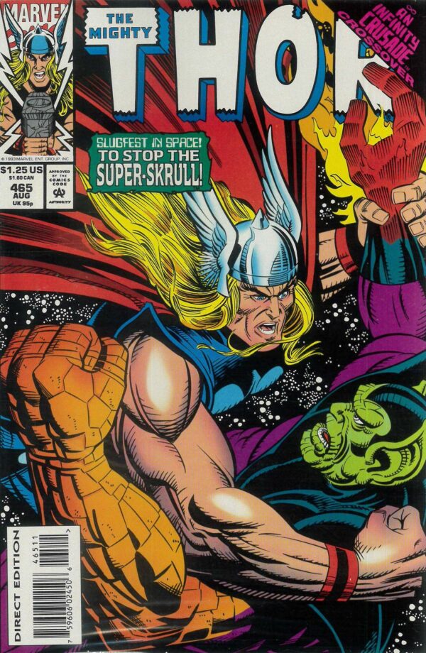 MIGHTY THOR (1966-2018 SERIES) #465: Newsstand Edition