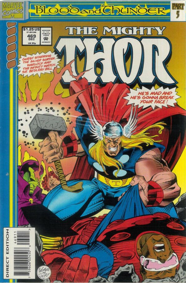 MIGHTY THOR (1966-2018 SERIES) #469: Newsstand Edition