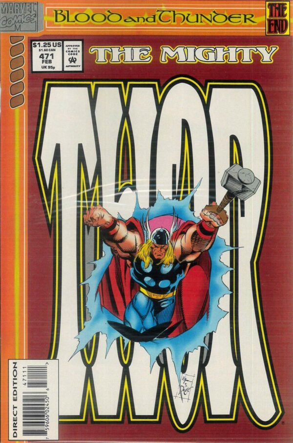 MIGHTY THOR (1966-2018 SERIES) #471: Newsstand Edition