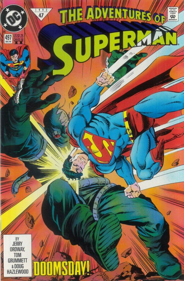 ADVENTURES OF SUPERMAN #497: Doomsday – NM