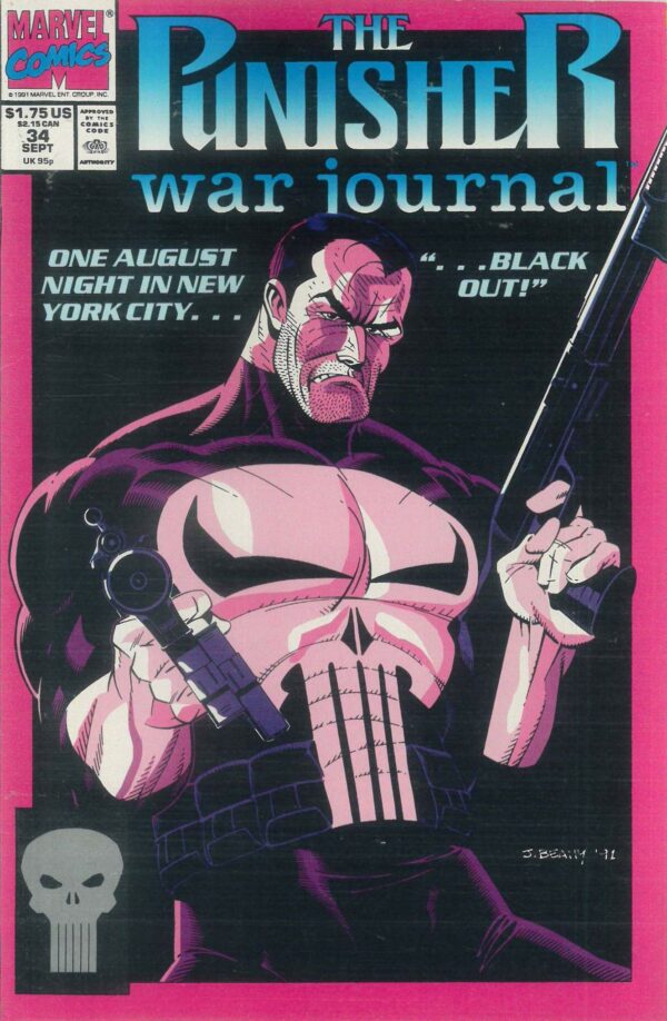 PUNISHER WAR JOURNAL (1988-1995 SERIES) #34