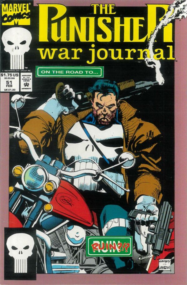 PUNISHER WAR JOURNAL (1988-1995 SERIES) #51