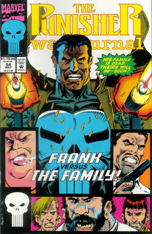 PUNISHER WAR JOURNAL (1988-1995 SERIES) #54