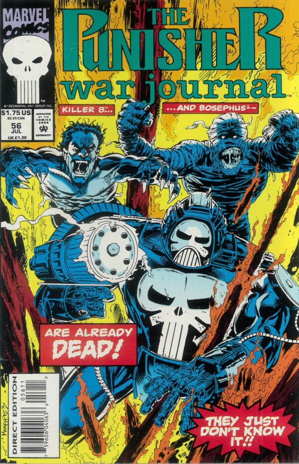 PUNISHER WAR JOURNAL (1988-1995 SERIES) #56