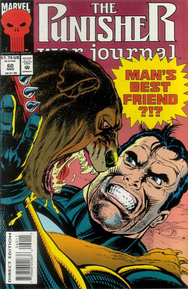 PUNISHER WAR JOURNAL (1988-1995 SERIES) #60