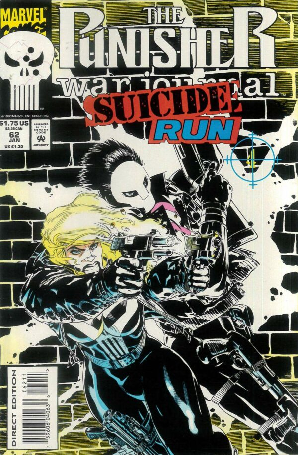 PUNISHER WAR JOURNAL (1988-1995 SERIES) #62: Michael Golden cover