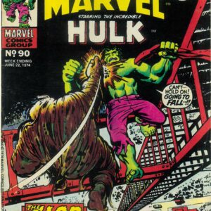 MIGHTY WORLD OF MARVEL (1972-1979 SERIES) #90: FN/VF