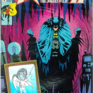 ROBIN II: JOKER’S WILD #1: Batman in Batcave Hologram cover