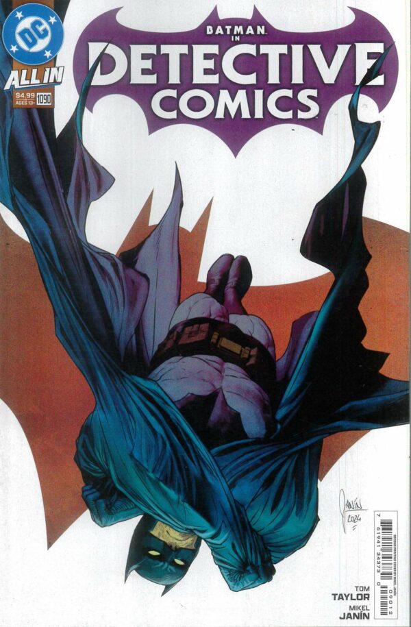 DETECTIVE COMICS (1935- SERIES: VARIANT EDITION) #1090: Mikel Janin 2nd Print