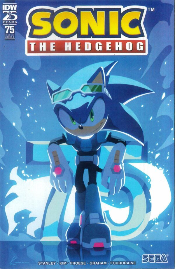 SONIC THE HEDGEHOG (2018 SERIES) #75: Sonic Team cover A