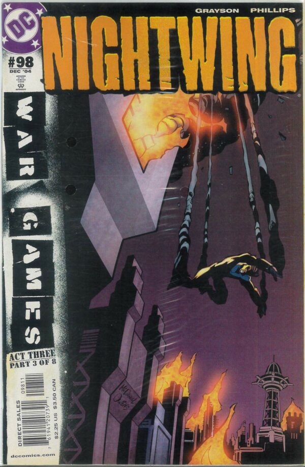 NIGHTWING (1996-2009 SERIES) #98: War Games Act 3 Part 3. (Continues in Robin #131)